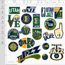 Utah Jazz Basketball Logo SVG, Utah Jazz Logo PNG, Utah Jazz Clipart, Utah Jazz Emblem