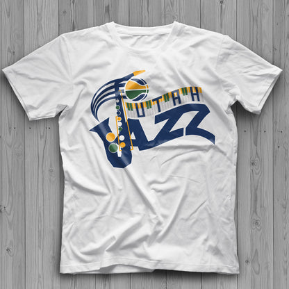 Utah Jazz Basketball Logo SVG, Utah Jazz Logo PNG, Utah Jazz Clipart, Utah Jazz Emblem