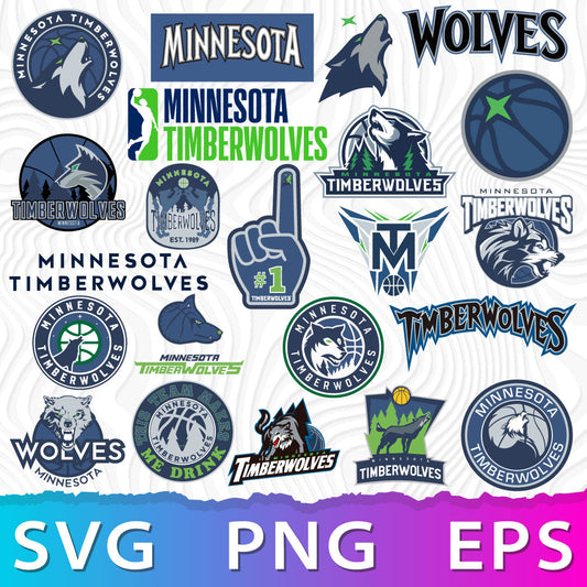 Minnesota Timberwolves Logo SVG, Timberwolves PNG, Minnesota Basketball Logo, Timberwolves Logo Transparent