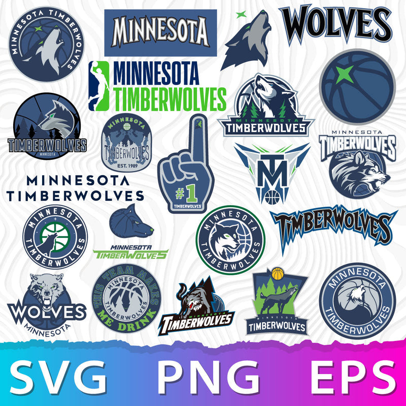 Minnesota Timberwolves Logo SVG, Timberwolves PNG Logo Transparent