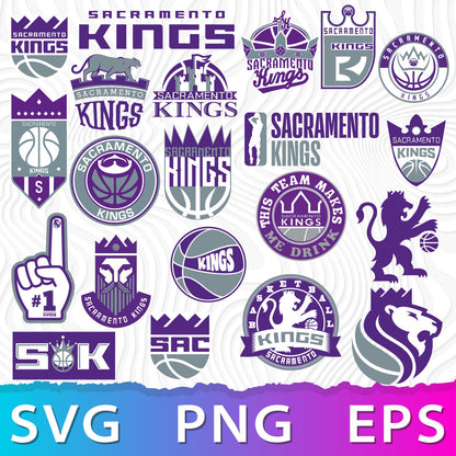 Sacramento Kings SVG Bundle