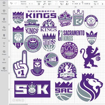 Sacramento Kings SVG Bundle