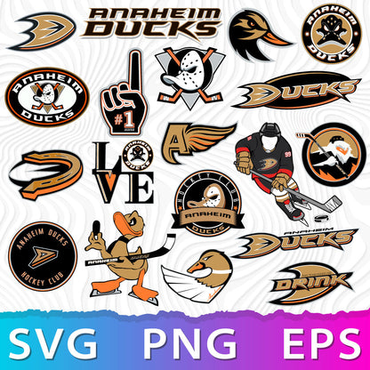 Anaheim Ducks Logo SVG, Ducks NHL Logo PNG, Mighty Ducks Emblem, Anaheim Ducks Logo Transparent