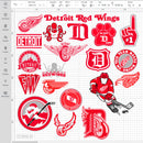 Detroit Red Wings Logo SVG, Red Wings PNG, Red Wings Detroit Hockey, Detroit Red Wings Logo Vector