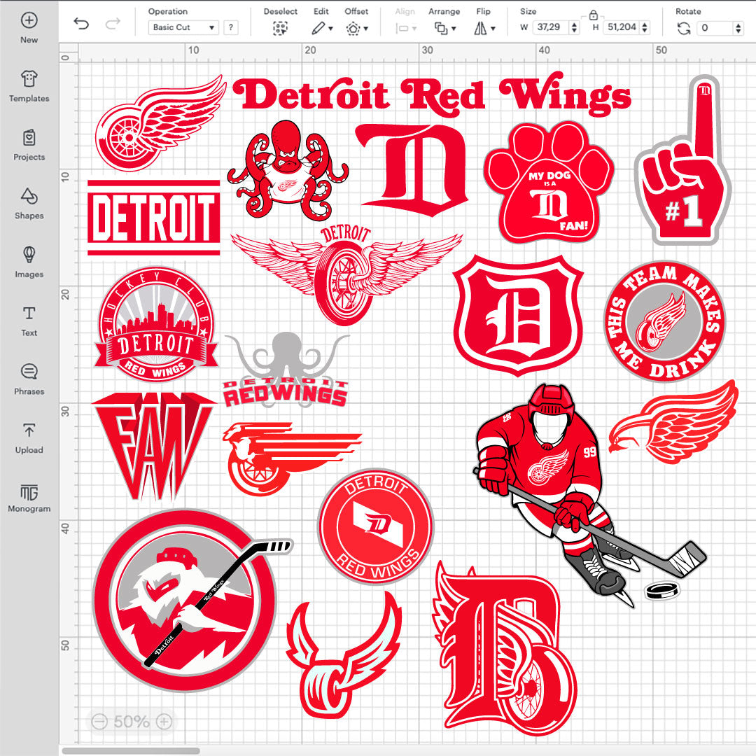 Detroit Red Wings Logo SVG, Red Wings PNG, Red Wings Detroit, Detroit Red Wings Logo Vector