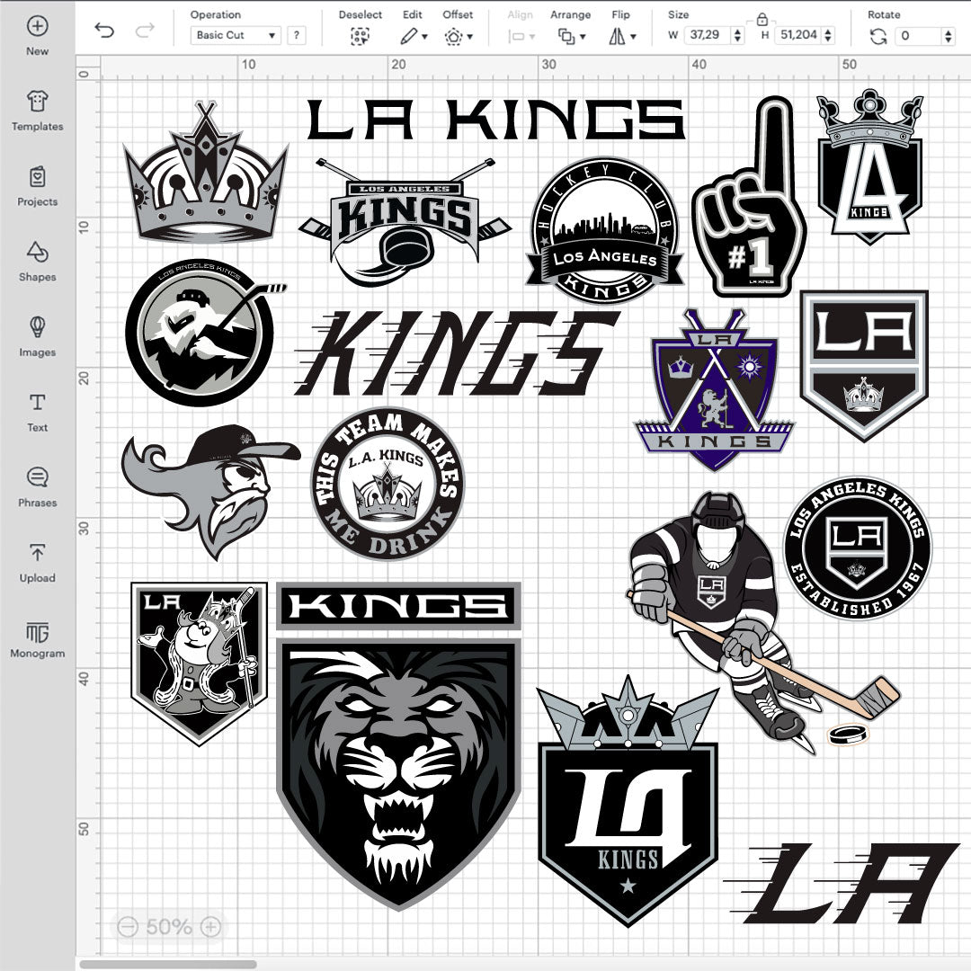 Los Angeles Kings Logo SVG, LA Kings PNG Logo, LA Kings Hockey, Kings NHL Logo Vector