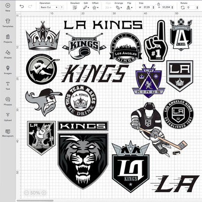 Los Angeles Kings Logo SVG, LA Kings PNG Logo, LA Kings Hockey, Kings NHL Logo Vector
