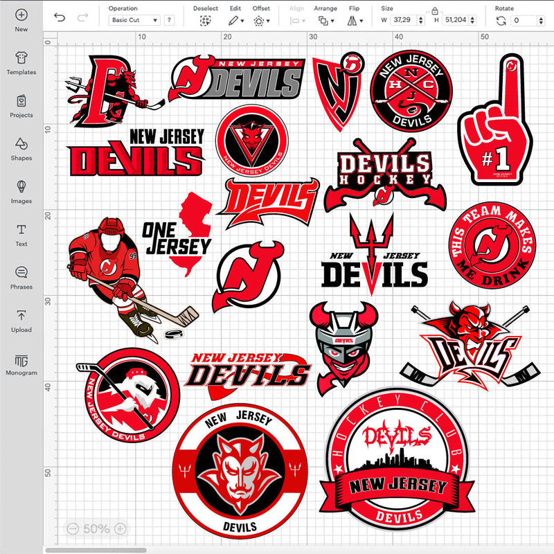 New Jersey Devils SVG Bundle