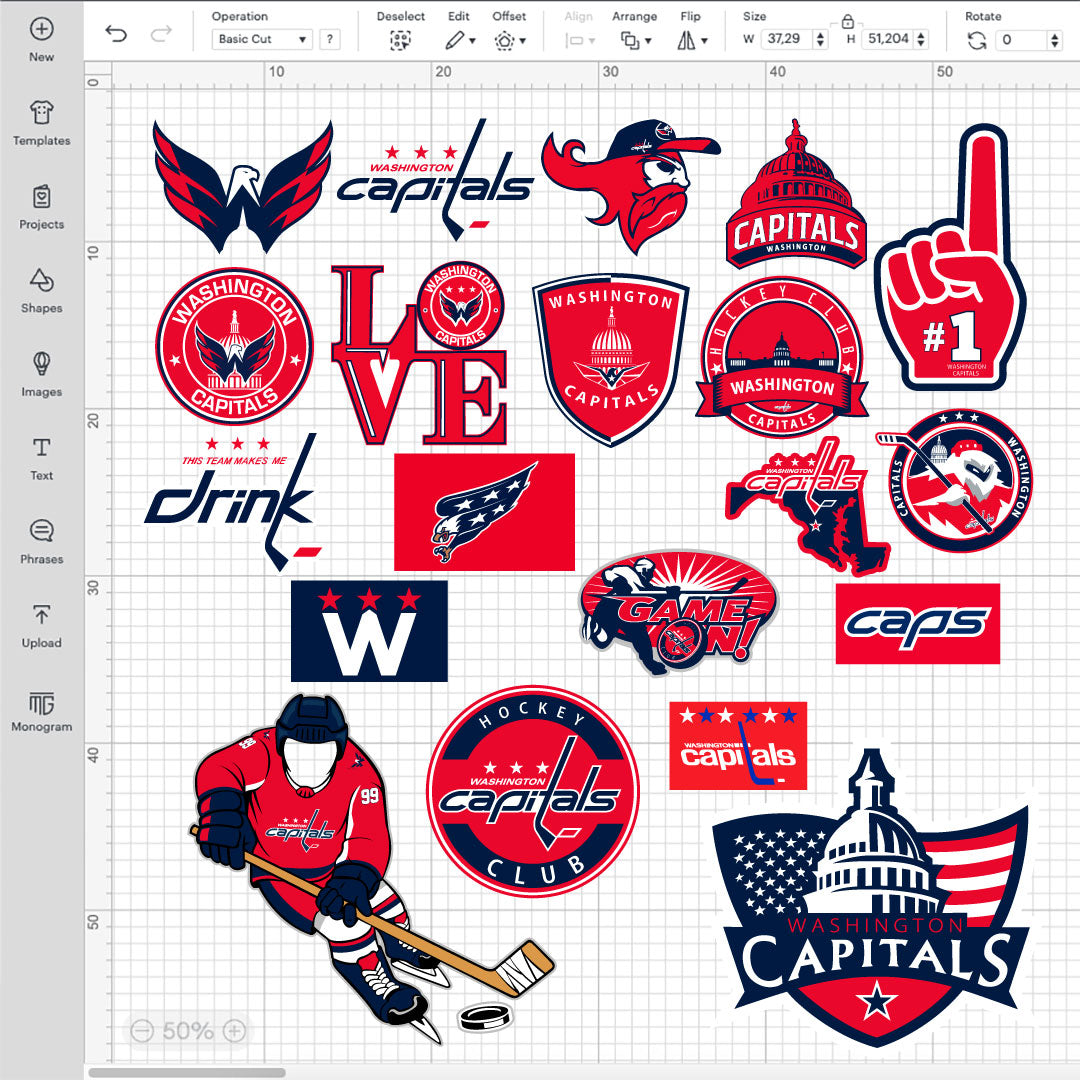 Washington Capitals Logo SVG, Capitals Logo PNG, Capitals Hockey Logo, Capitals Logo Vector