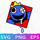Rainbow Friends Roblox Blue SVG, Rainbow Friends Cricut, Rainbow Friends PNG, Rainbow Friends Roblox, Roblox SVG