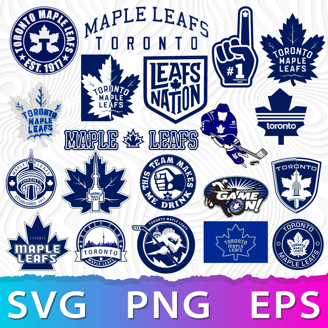Toronto Maple Leafs Logo SVG, Maple Leafs Logo PNG, Toronto Maple Leaf Symbol, TML Logo, Maple Logo