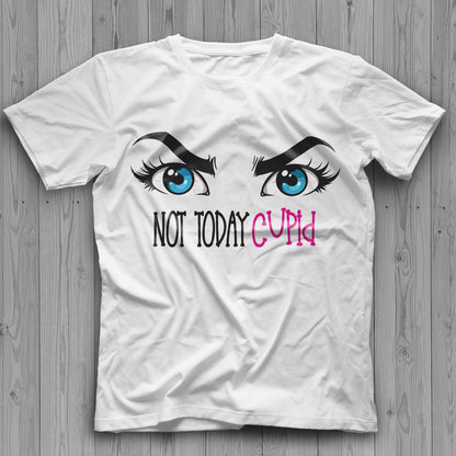 Not Today Cupid Layered SVG, Anti Valentine SVG, Not Today SVG, Cupid PNG Transparent