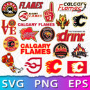 Calgary Flames SVG Bundle