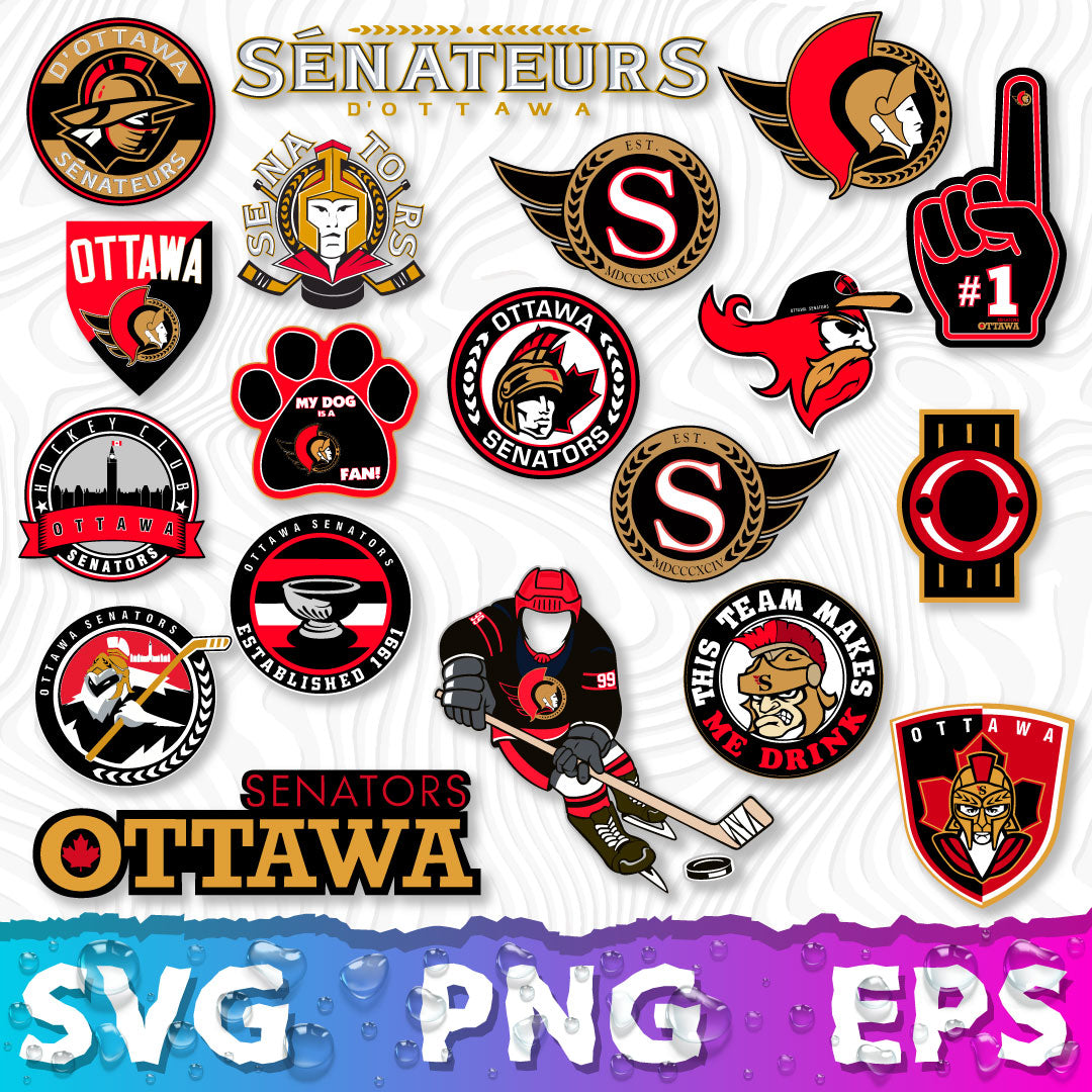 Ottawa Senators SVG Bundle