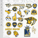 Nashville Predators Logo SVG, Nashville Predators PNG, Nashville Predators Clipart, Predators Logo Transparent