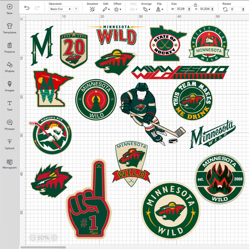 Minnesota Wild SVG Bundle