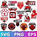 Chicago Bulls SVG Bundle