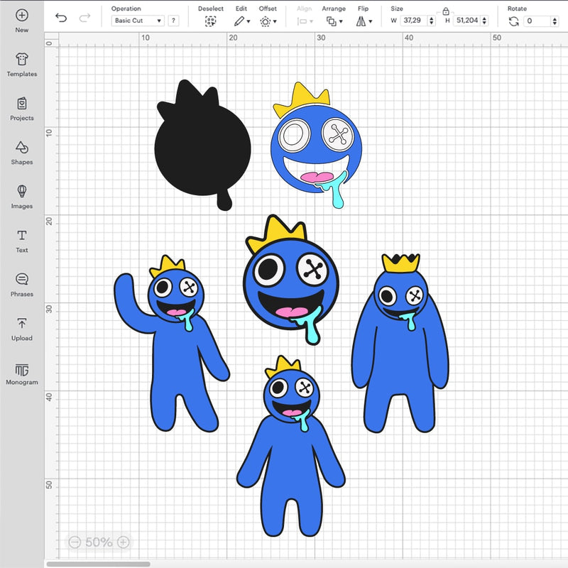 Blue SVG, Rainbow friends SVG, Rainbow friends png, Rainbow Friends Roblox Blue, Blue SVG