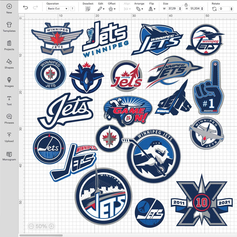 Winnipeg Jets Logo SVG, Winnipeg Jets PNG Logo, Winnipeg Jets Symbol, Fighter Jet SVG