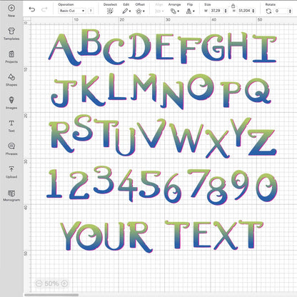 Encanto Font SVG, Encanto Letters SVG, Encanto Numbers SVG, Encanto Alphabet SVG