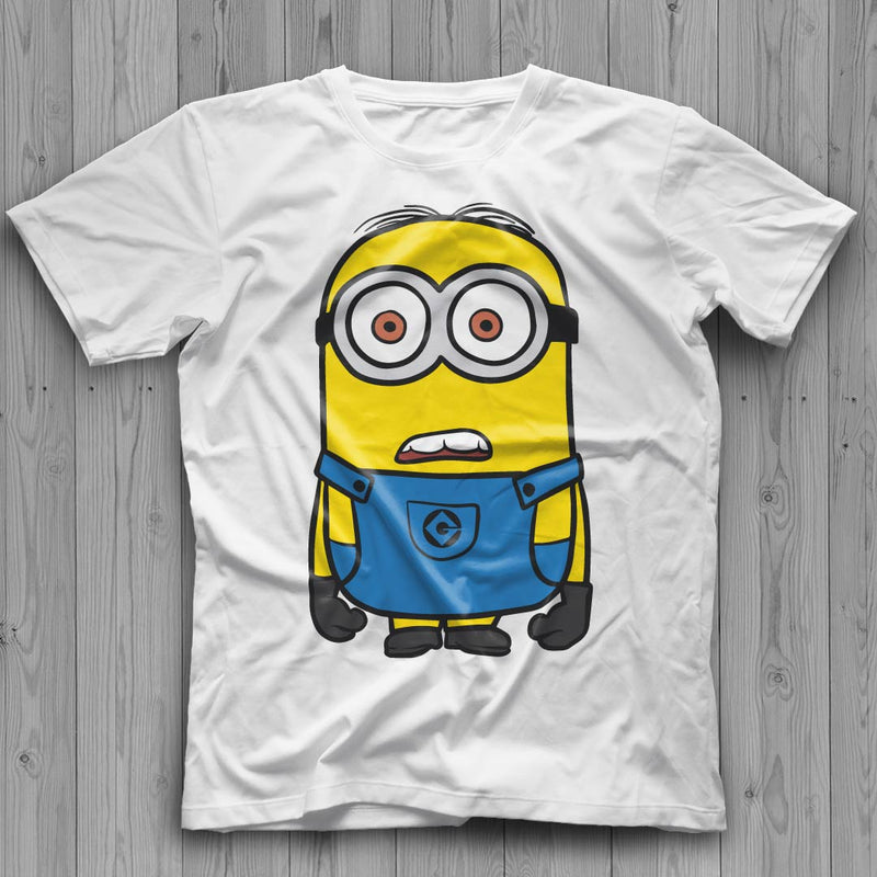 Minions SVG, Minion SVG Cricut, Minion Shirt SVG, Minion Silhouette PNG, Minion Face