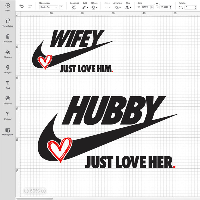 Wifey Hubby SVG, Hubby Wifey Shirts SVG, Hubby Wifey Nike SVG, Wifey Hubby PNG