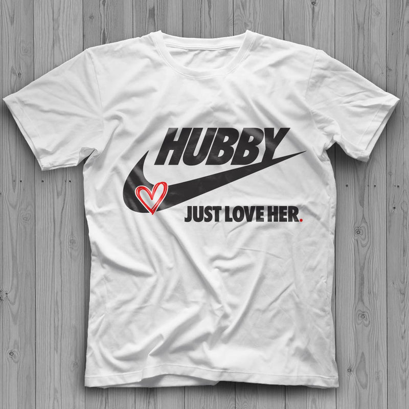 Wifey Hubby SVG, Hubby Wifey Shirts SVG, Hubby Wifey Nike SVG, Wifey Hubby PNG