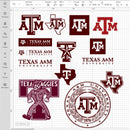 Texas A&M Logo SVG, Tamu Logo, Aggie Logo, A&M logo PNG, Texas A and M University, Texas A&M Logo Transparent