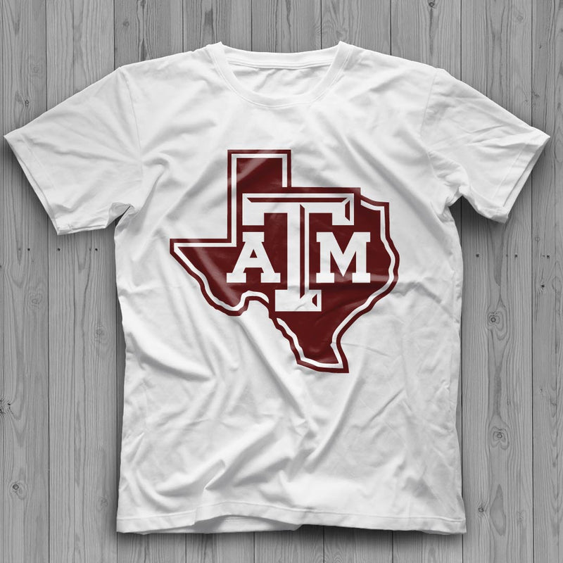 Texas A&M Logo SVG, ATM SVG, Aggie Logo, A&M logo PNG, Texas A and M University, Texas A&M Logo Transparent