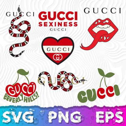 Gucci Logo SVG, Gucci SVG For Cricut, Gucci Logo PNG Transparent, Gucci Logo Clipart