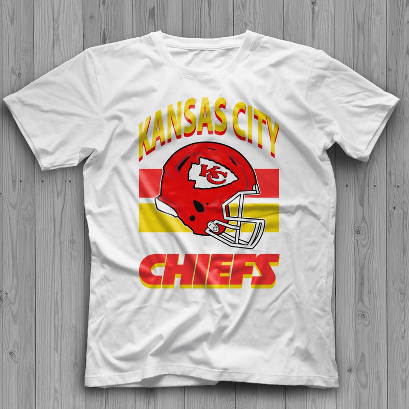 Chiefs Helmet Logo SVG, Helmet Logo Football, KC Chiefs Logo