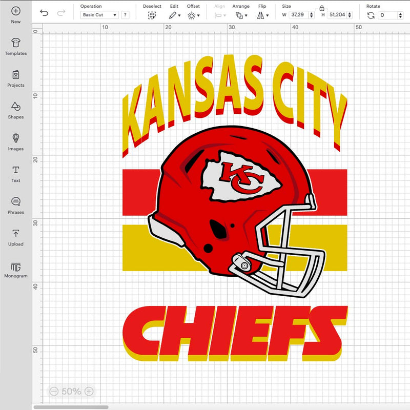 Chiefs Helmet Logo SVG, Helmet Logo Football, KC Chiefs Logo