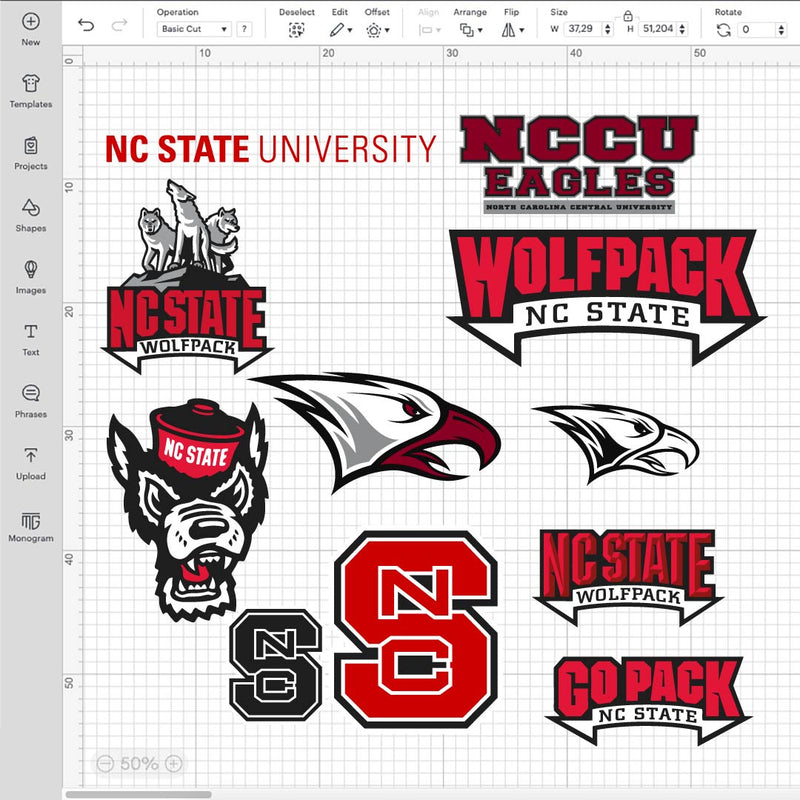 NCCU SVG, North Carolina Central University Logo SVG, NCCU Eagle Logo