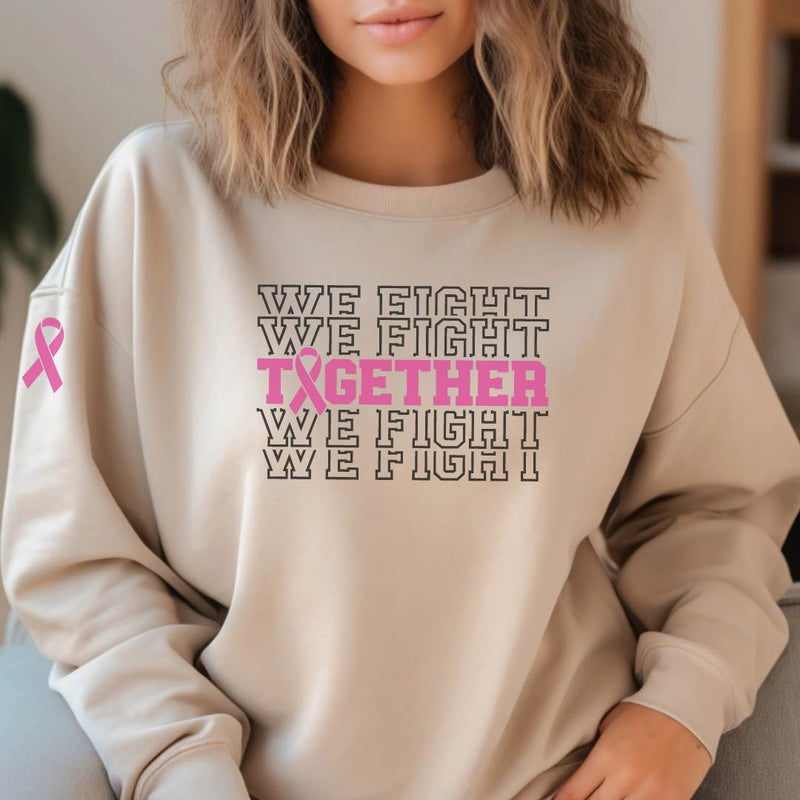 Together We Fight SVG - Awareness Ribbon SVG - Cancer Awareness SVG