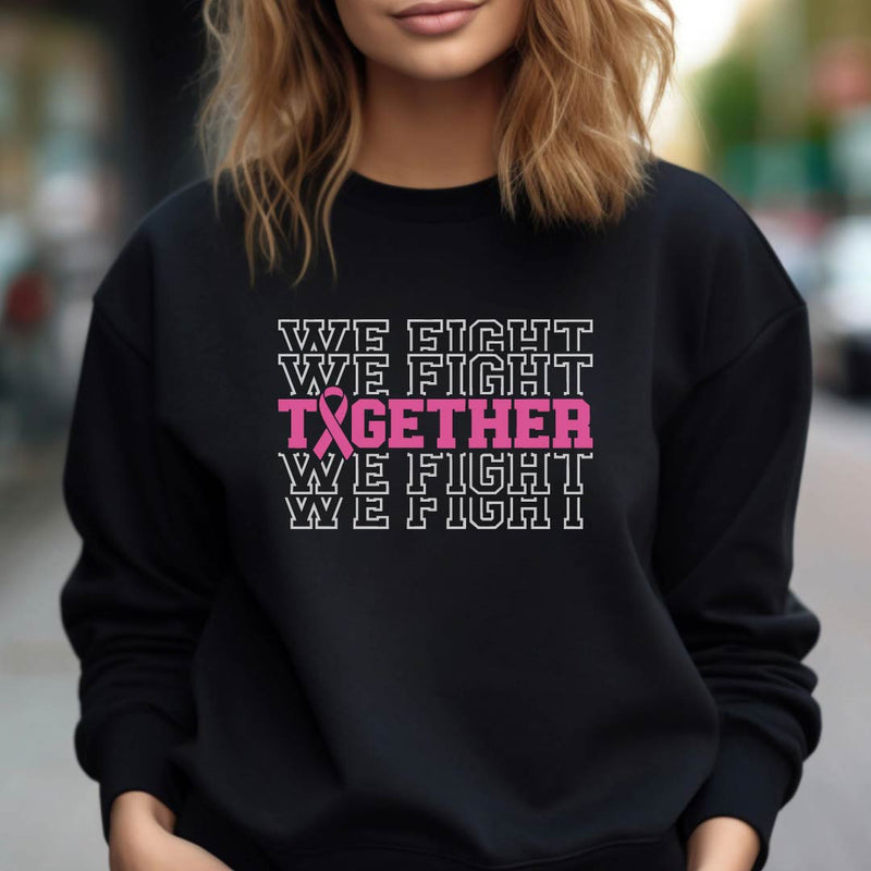 Together We Fight SVG - Awareness Ribbon SVG - Cancer Awareness SVG