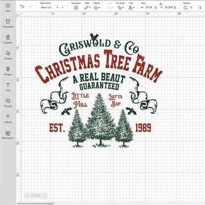 Christmas Tree Farm SVG, Griswold Family Xmas, Family PNG Clipart, Merry Christmas PNG Transparent, Griswold SVG