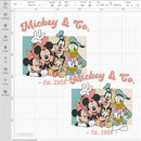 Vintage Mickey & Co 1928 SVG, SVG Mickey Mouse, Mickey And Friends SVG, Disneyland SVG, Mickey Mouse SVG For Cricut