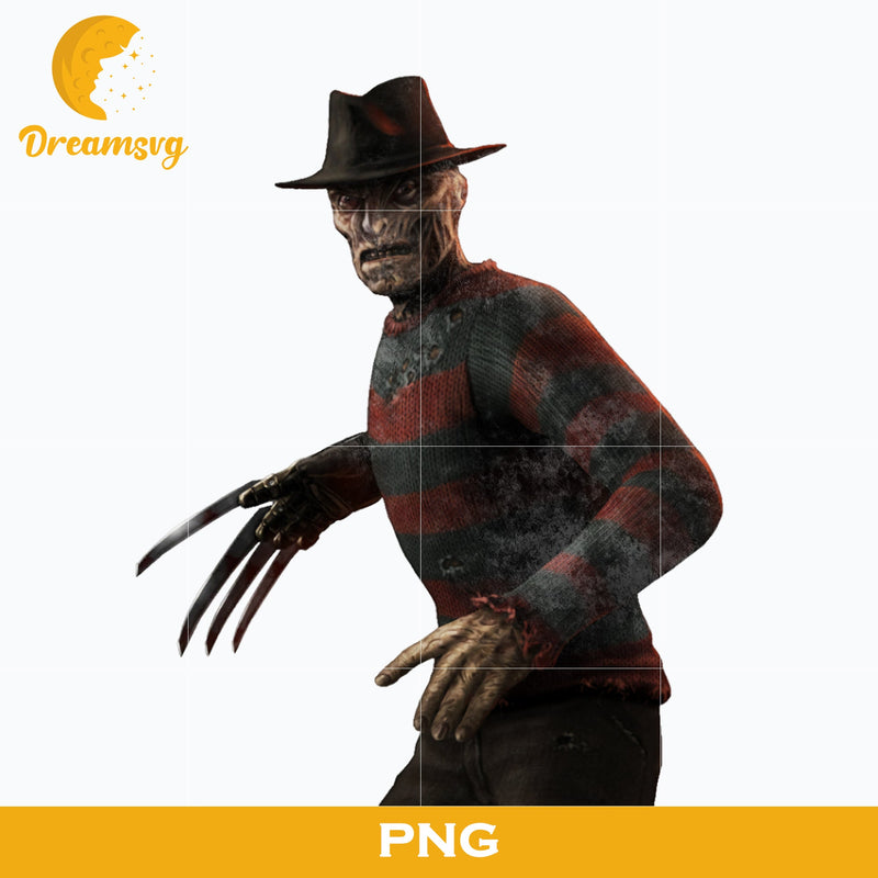 Freddy Krueger PNG, Freddy Krueger Halloween, Scary Halloween, Horror Characters, Halloween svg, png digital file.