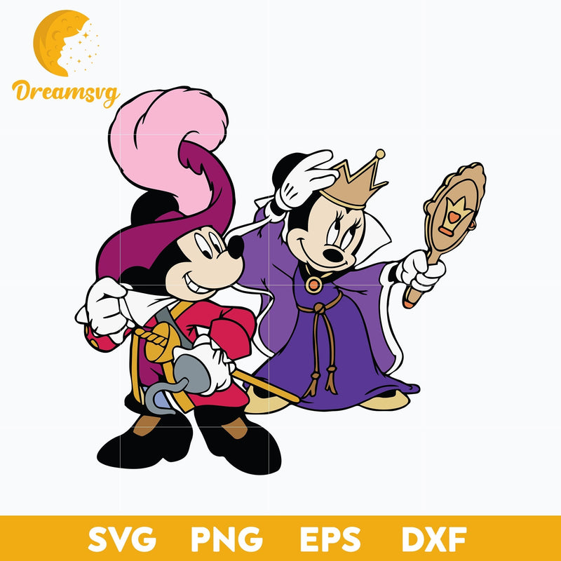 Mickey and Minnie Halloween Svg, Mickey Halloween Svg, Minnie halloween Svg, Halloween Svg, png, dxf, eps digital file.