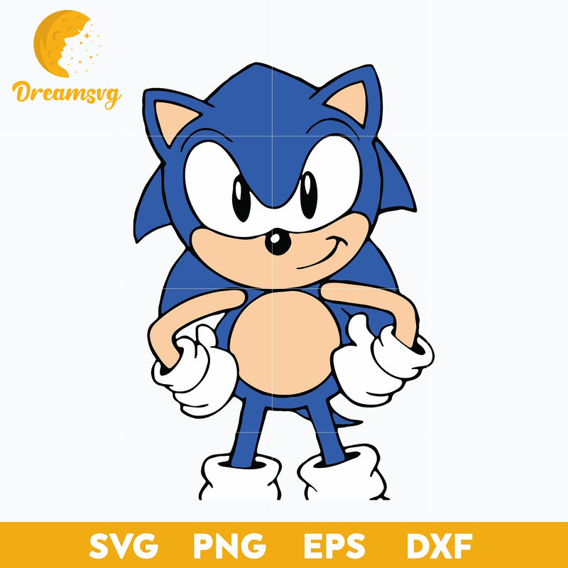 The Hedgehog Svg, Sonic Svg, Sonic Head Svg, Face Svg, Characters SVG, Cut files for Cricut, Cartoon svg, png, dxf, eps file.