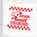 Pizza Planet SVG, Pizza Planet Logo, Pizza Planet PNG, Planet Pizza