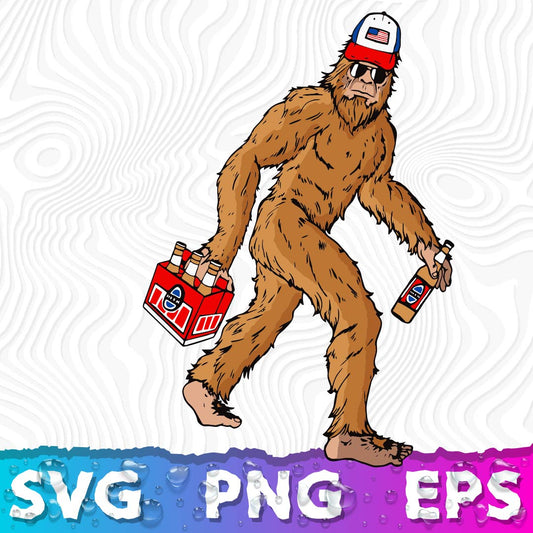 Big Foot Svg, Yeti Logo, Sasquatch Png, Yeti Svg, Bigfoot Logo