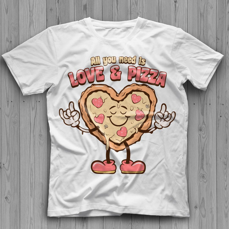 Heart Shaped Pizza Svg, Valentine Svg, Valentines Pizza, Heart Pizza, Valentines Png, Valentine's Day Pizza
