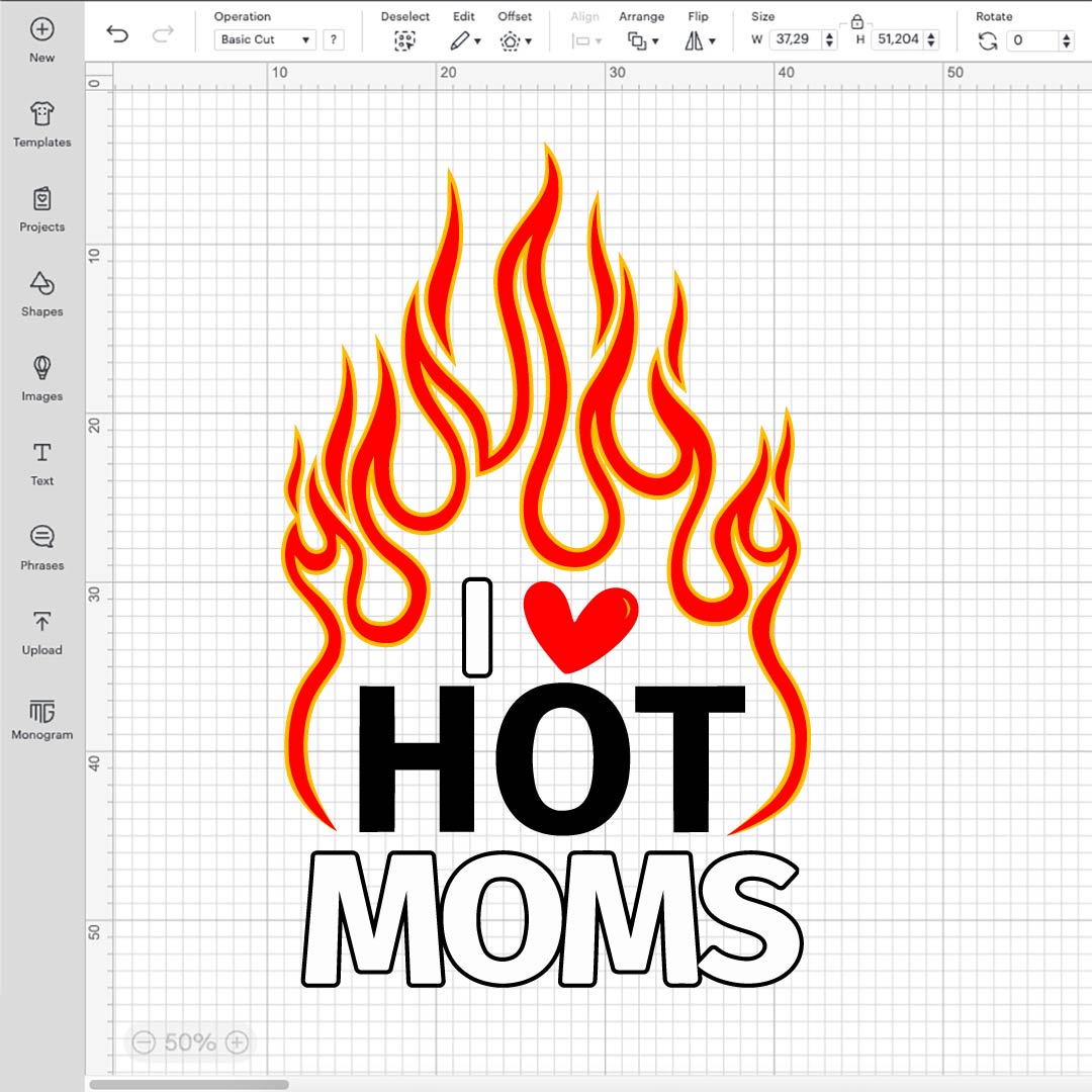 I Love Hot Moms SVG, Sexy Hot Mom, I Love Hot Moms Shirt, I Love Hot Moms Logo, Se Xy Moms, Hot Sexy Moms