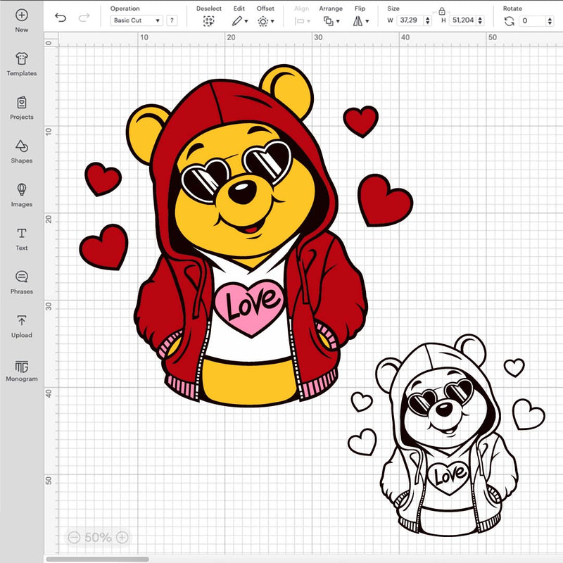 Winnie The Pooh SVG, Winnie The Pooh Valentines, Winnie The Pooh Outline, Winnie The Pooh PNG, Pooh Bear SVG