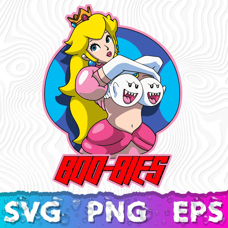 Princess Peach SVG, Princess Peach Boobies, Sexy Princess Peach, Hot Princess Peach, Peach Boobies, Princess Peach PNG