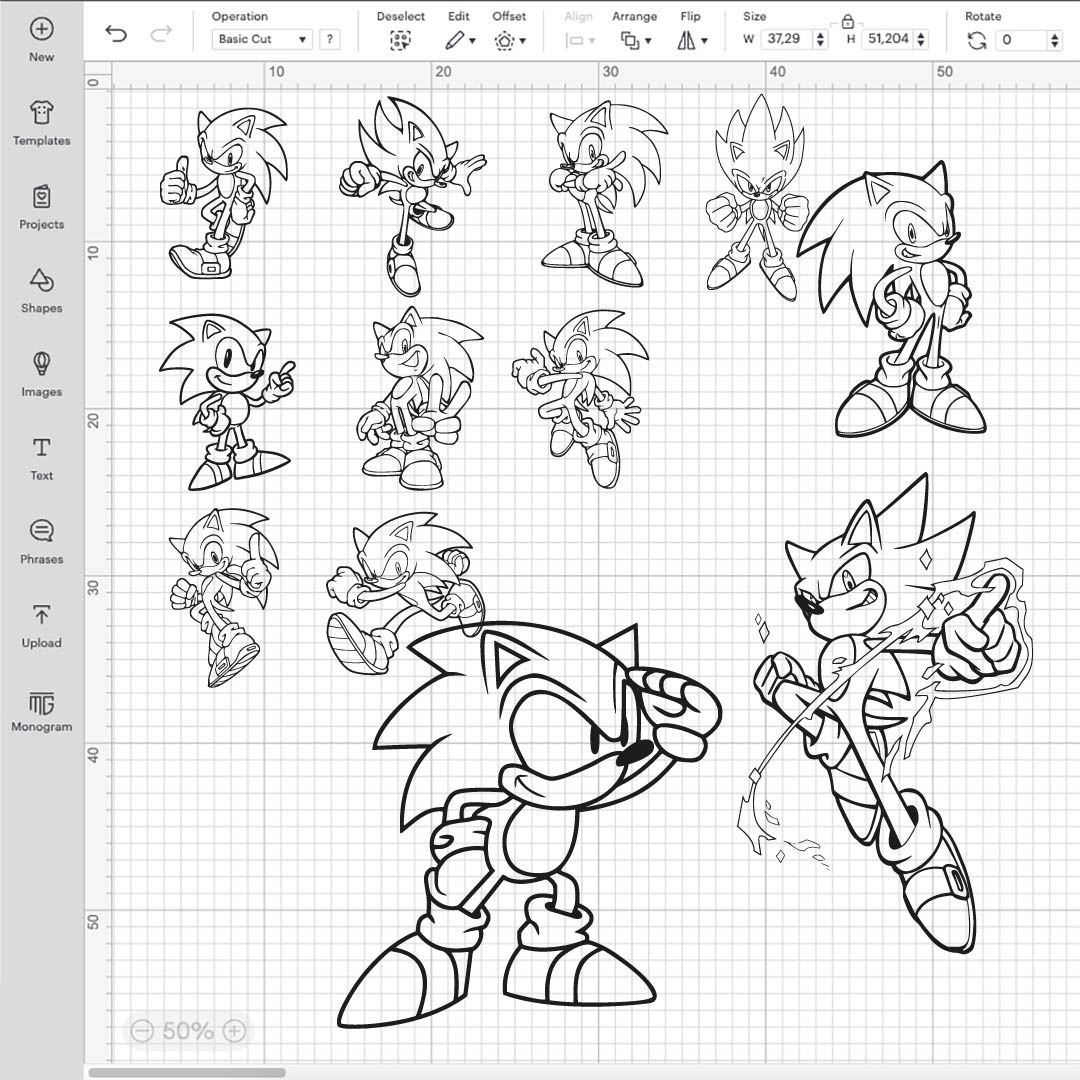 Sonic Outline, Sonic Svg For Cricut, Sonic Svg Black And White, Sonic The Hedgehog Outline, Sonic Svg