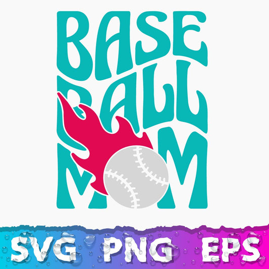 Baseball Mom Svg, Baseball Mom Shirt Designs, Baseball Mom Sublimation Designs, Baseball Mom Logo