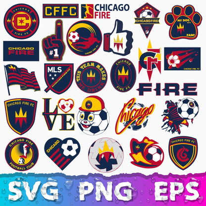 Chicago Fire Logo, Chicago Fire Logo Png, Chicago Fire Fc Logo, Chicago Fire Mls