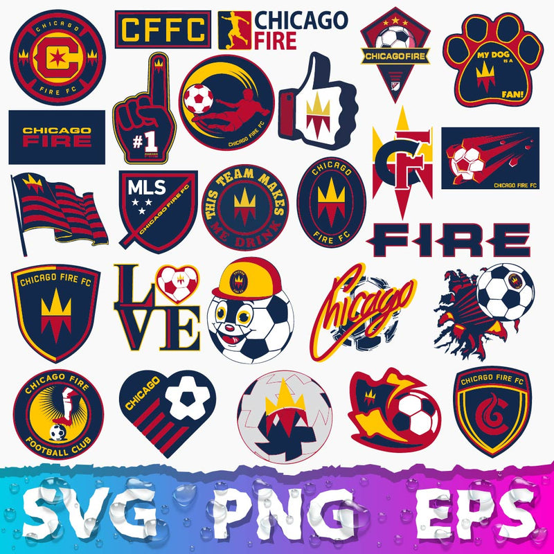 Chicago Fire Logo, Chicago Fire Logo Png, Chicago Fire Fc Logo, Chicago Fire Mls
